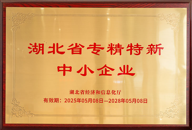 Hubei Provincial “Specialized and Sophisticated” SME